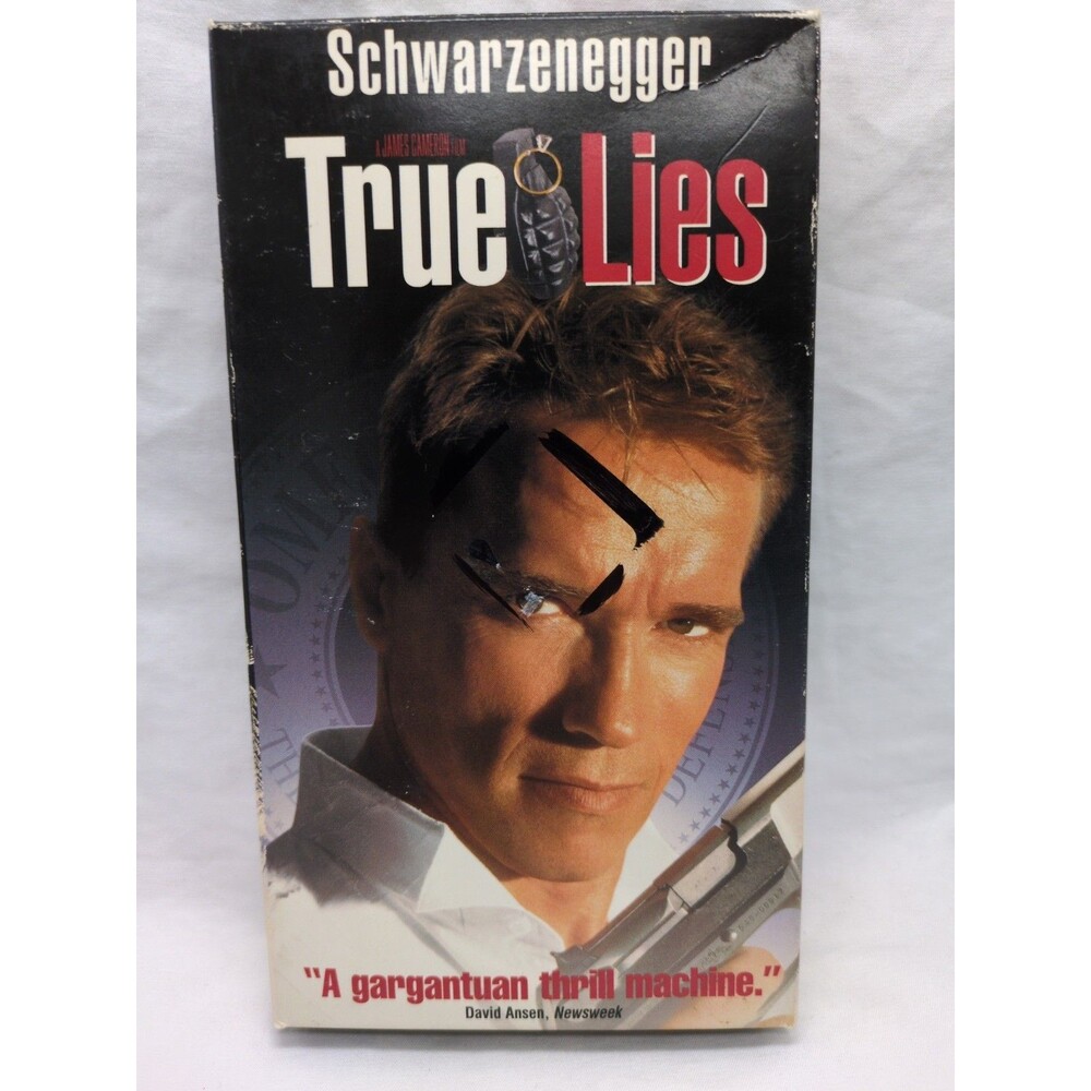 Arnold Schwarzenegger True Lies VHS Tape